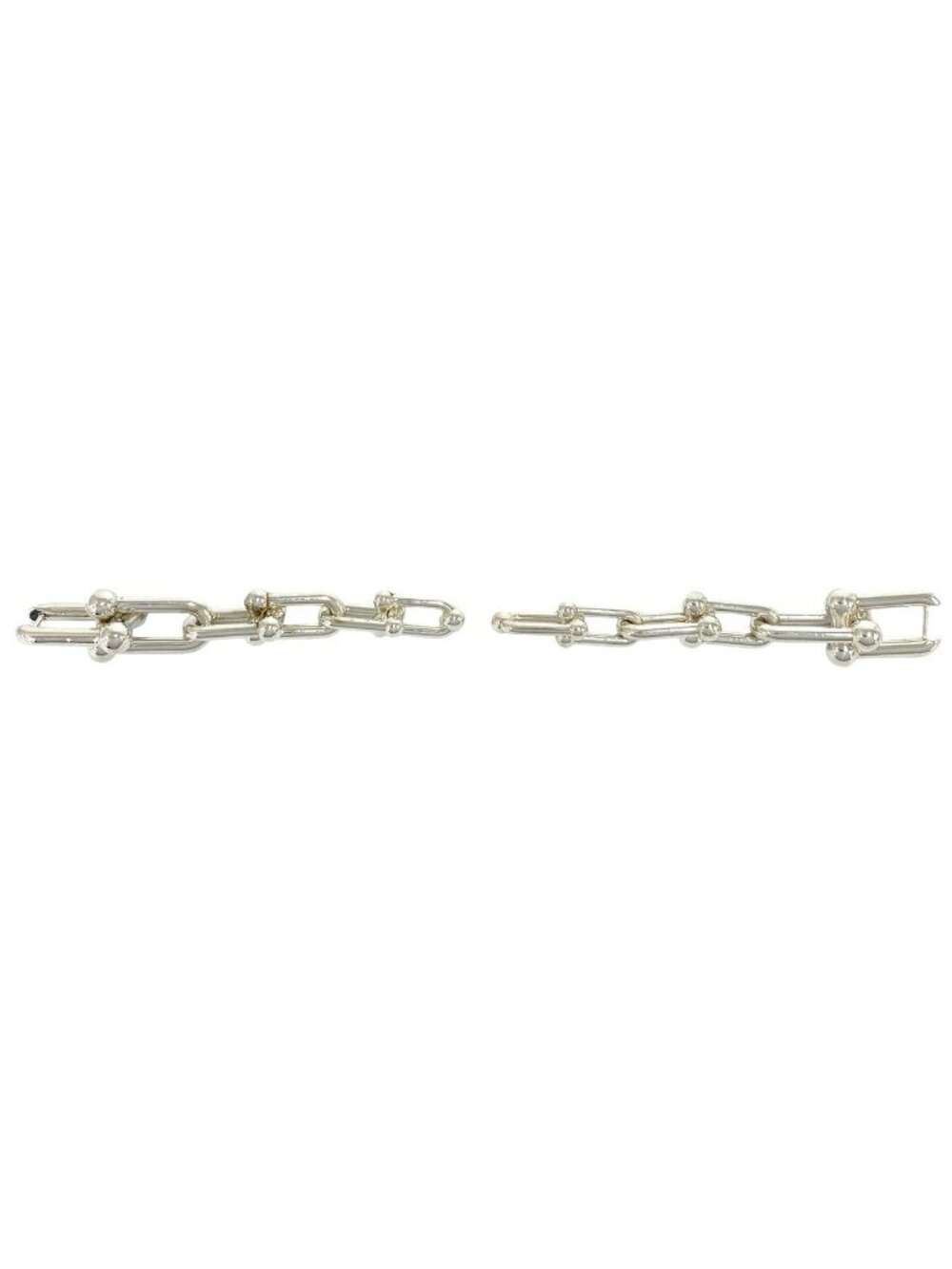 Tiffany & Co HardWear Graduated Links Earrings 925 Sterling Silver - Picture 5 of 7